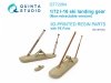 Quinta Studio QT72064 I-16 Ski landing gear (Non-retractable version) (all kits) 1/72